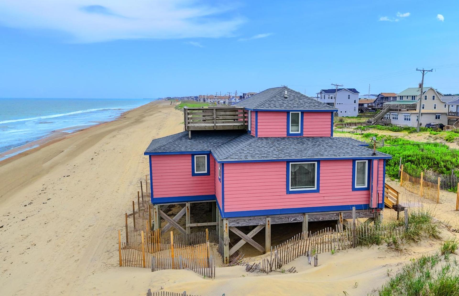 4102 Pelicans Perch: The Iconic Obx Oceanfront Kitty Hawk Exterior foto